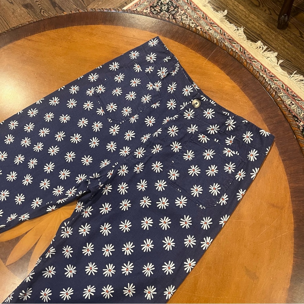 Maeve The Colette Floral Wide-Leg Pants EUC 34 - Picture 4 of 16
